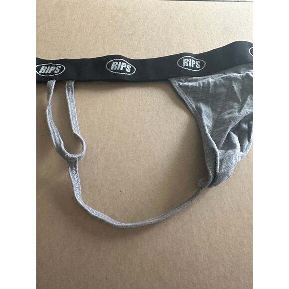 NWOT x4 RARE RIPS micro thing men’s underwear gray white black XL - Picture 5 of 8